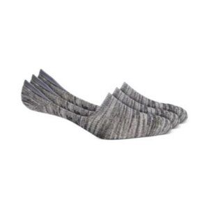 Sun + Stone Mens‎ 3 Pack Knit No Show Socks, Shoe Size 7-12, Charcoal, NWT